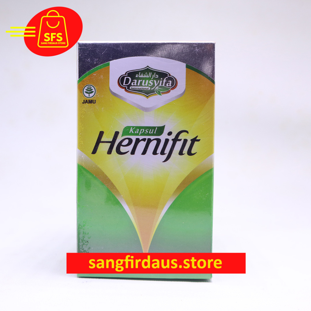 Kapsul Hernifit Darusyifa (60 Kapsul) Obat Hernia Herbal Paling Ampuh