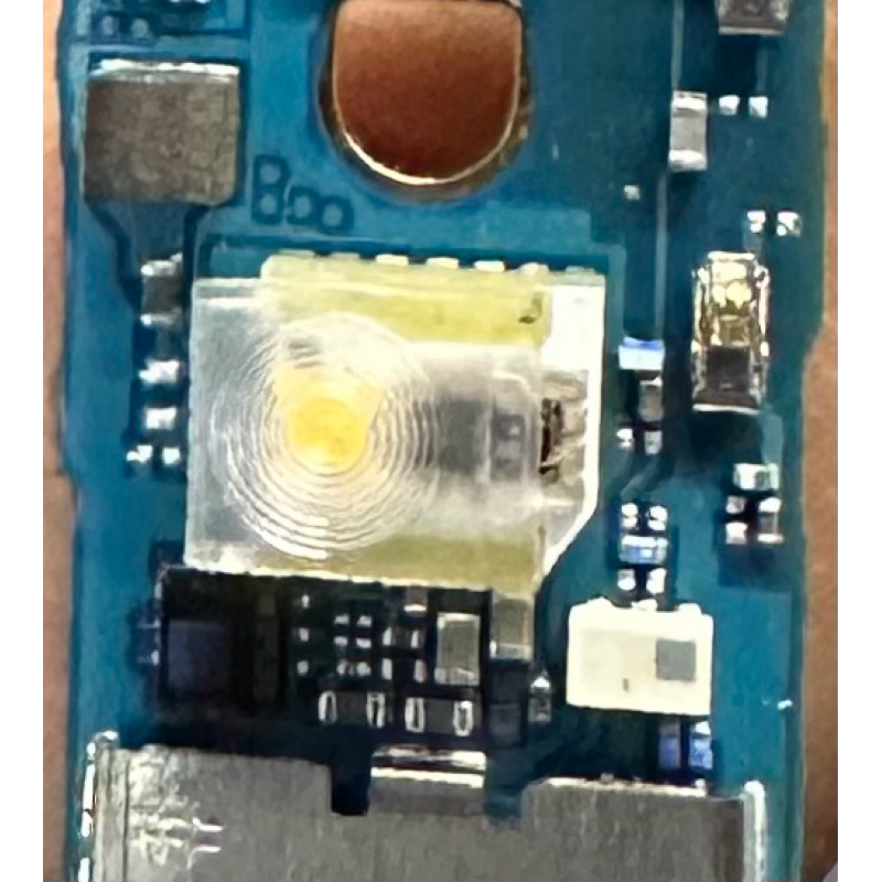 lampu flash/blitz samsung note 10 original copotan