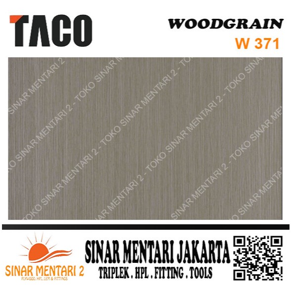 EDGING TACO WOODGRAIN W 371