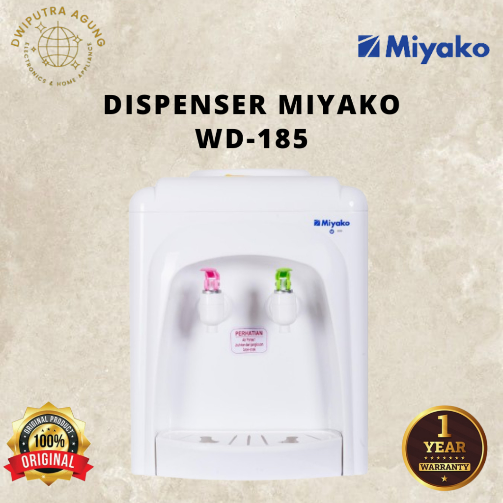 DISPENSER MIYAKO WD 185 / WD-185 / WD185 HOT DAN NORMAL