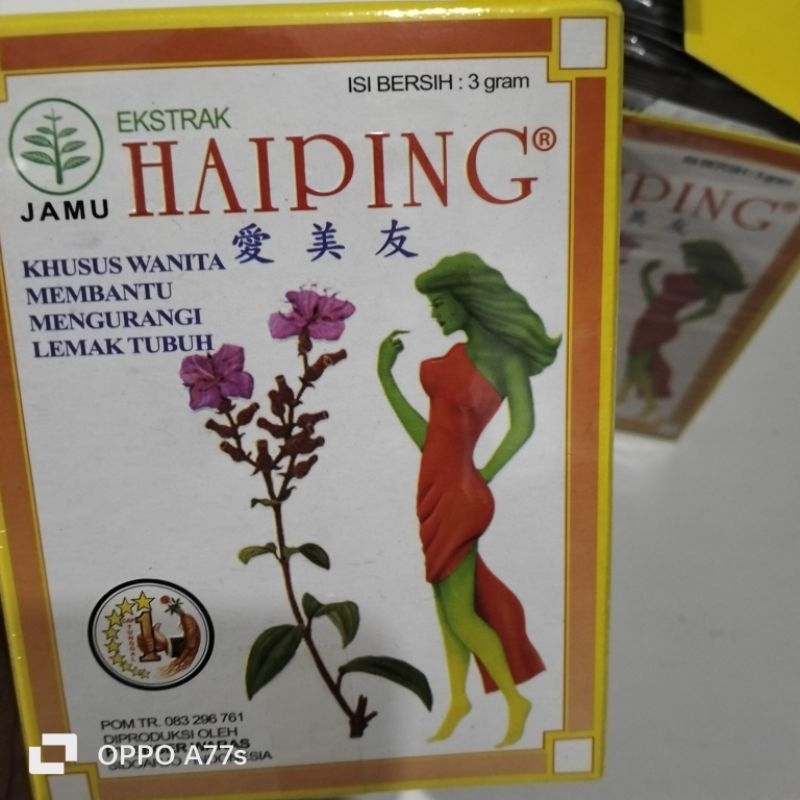 

jamu Haiping bubuk isi 24sachet