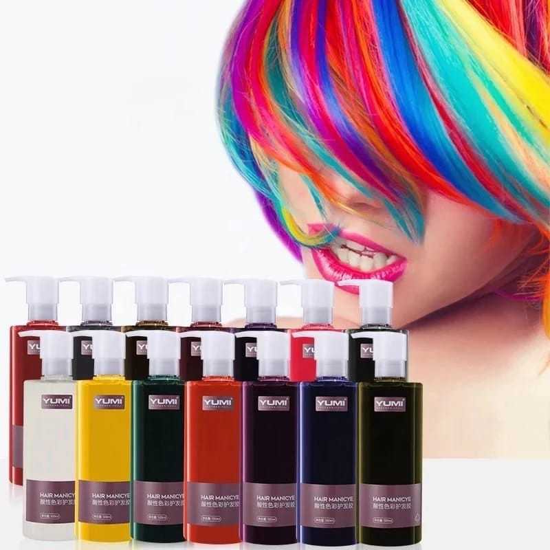 YUMI HAIR COLOR MANICYE ( pewarna rambut alami ) pewarna rambut