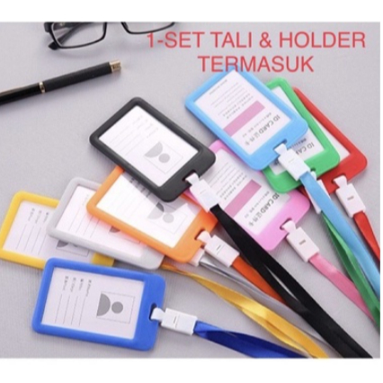 

ARA - Name Tag ID Card Holder / Panitia / Gantungan Kartu Nama/Tali ID Card