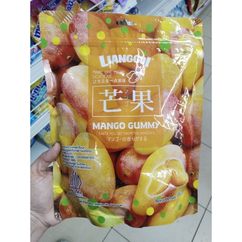 

LIANGGUI - Permen Lunak rasa Mangga - Mango Gummy Candy