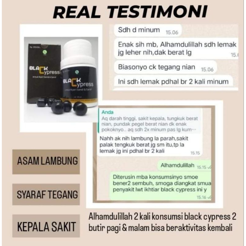 Black cypress PIL AJAIB