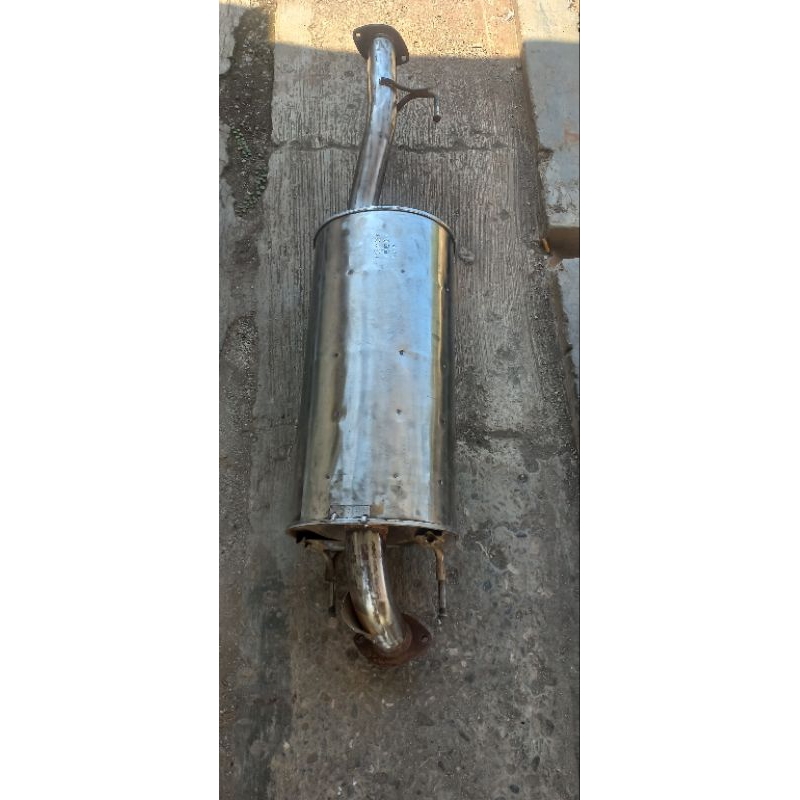tabung knalpot innova, fortuner, hilux original bekas copotan