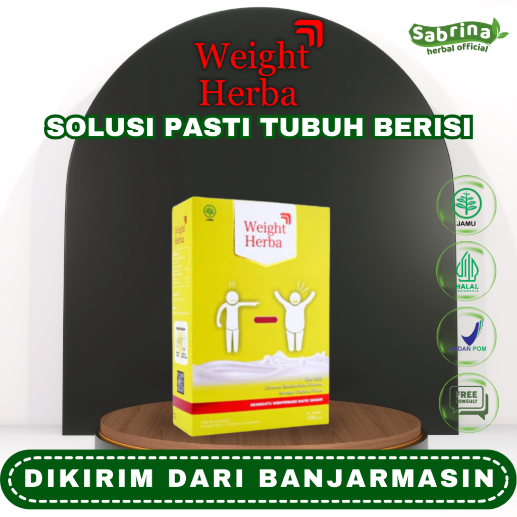 

Weight Herba Susu Herbal Penambah Nafsu Makan Penggemuk Berat Badan 200gr Balikpapan