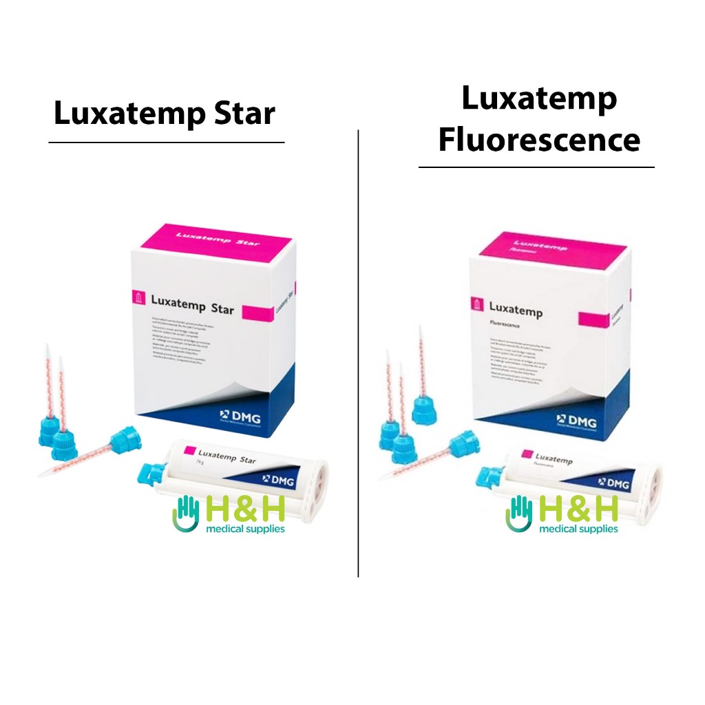 Luxatemp / Temporary crown / Bahan Temporary Bridge / Temporary Veneer / Crown Sementara