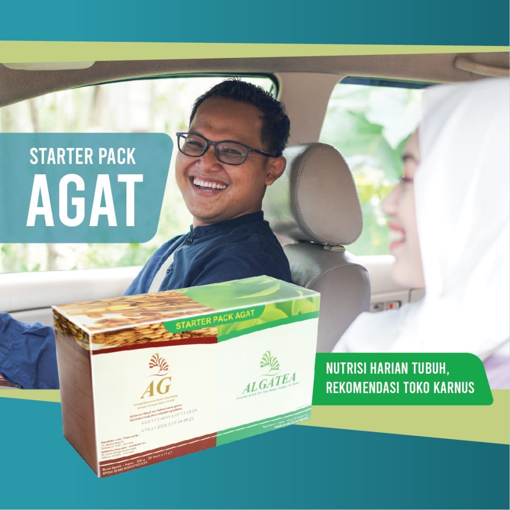 

AGAT starter pack ALGA Tea & Gold Nutrisi Obat Diabetes Kanker Kista