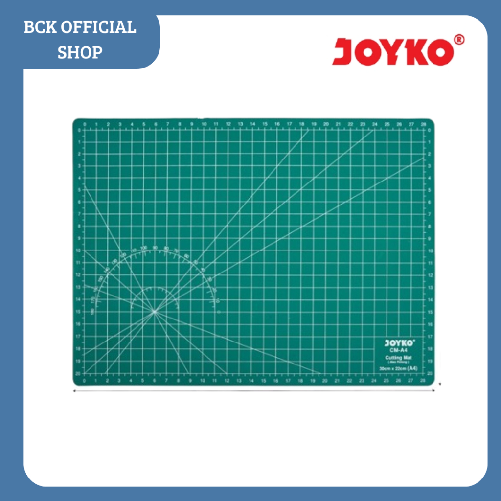 

Cutting Mat Alas Potong Joyko CM-A4 - Green (PCS)