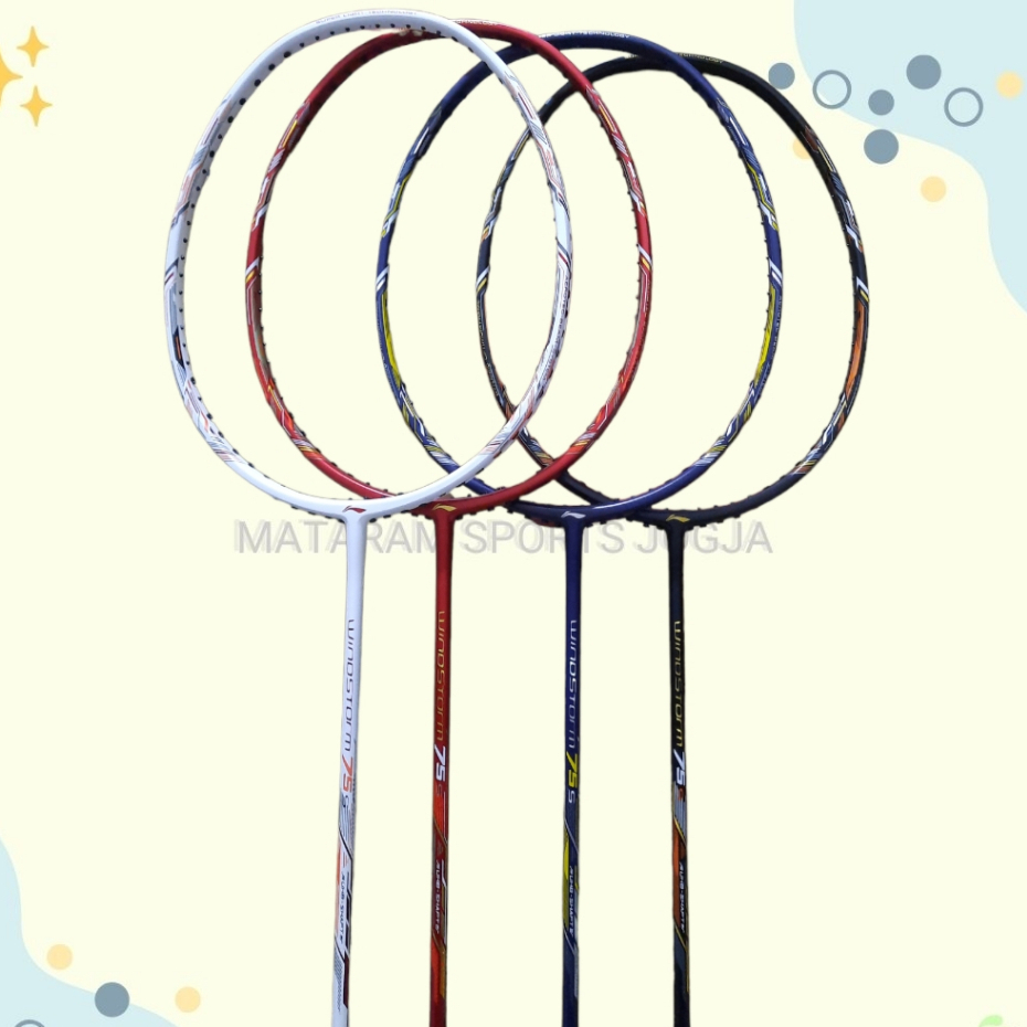 Raket Badminton Bulutangkis Lining Windstorm 75 S Original