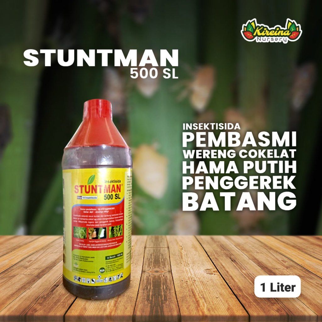 Stuntman 500SL 1 Liter - Insektisida Pembasmi Wereng Coklat, Hama Putih & Penggerek Daun