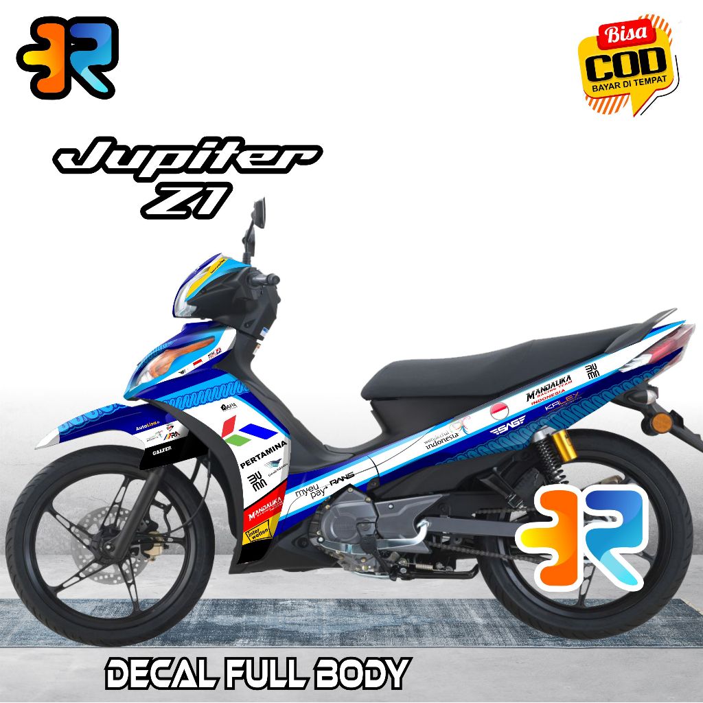 Decal Jupiter Z1 Full Body Variasi Desain Mandalika