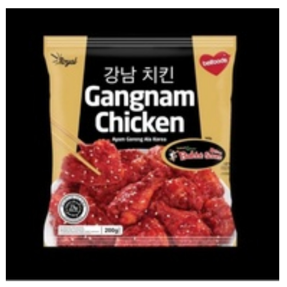 

Belfoods Royal Gangnam Chicken with Buldak Sauce Ayam Goreng Pedas ala Korea