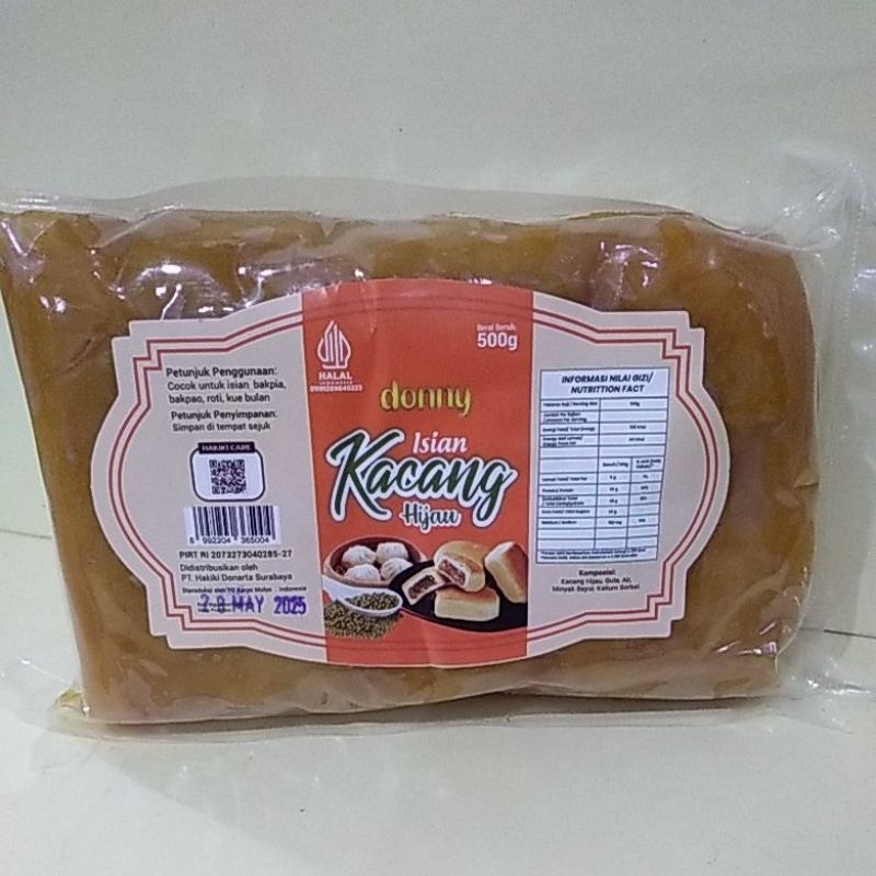 

DONNY FILLING/DONNY ISIAN KACANG HIJAU 500 GR