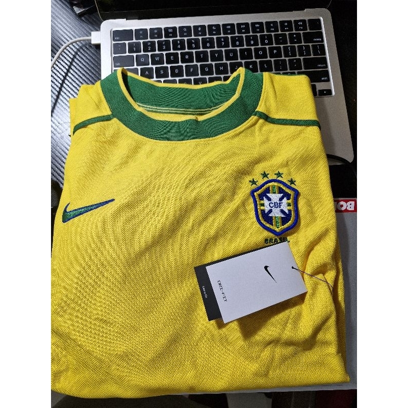 Original Brazilll Home Kit 1998 Reissue Jersey BNWT RARE