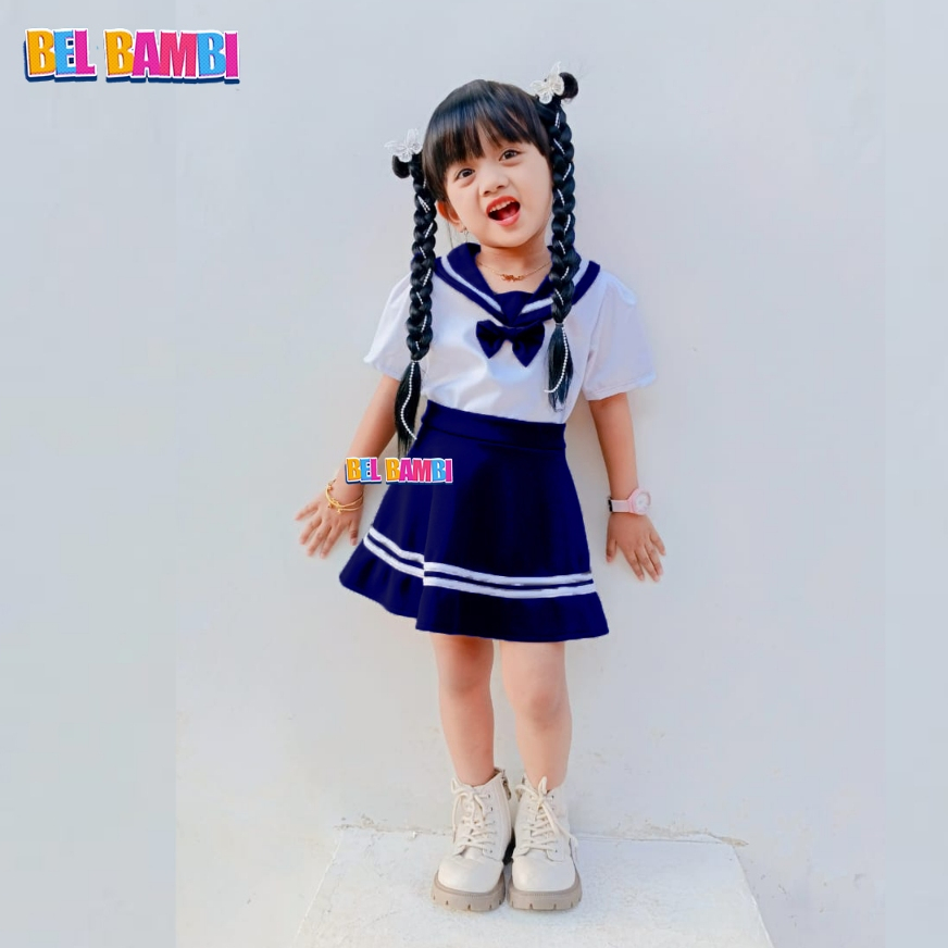 Terlaris Belbambi Seragam Sekolah Anak Setelan Anak Jepang