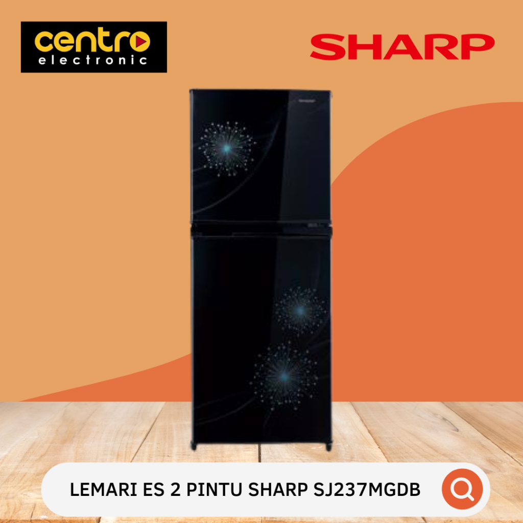 SHARP LEMARI ES 2 PINTU SJ237MGDB