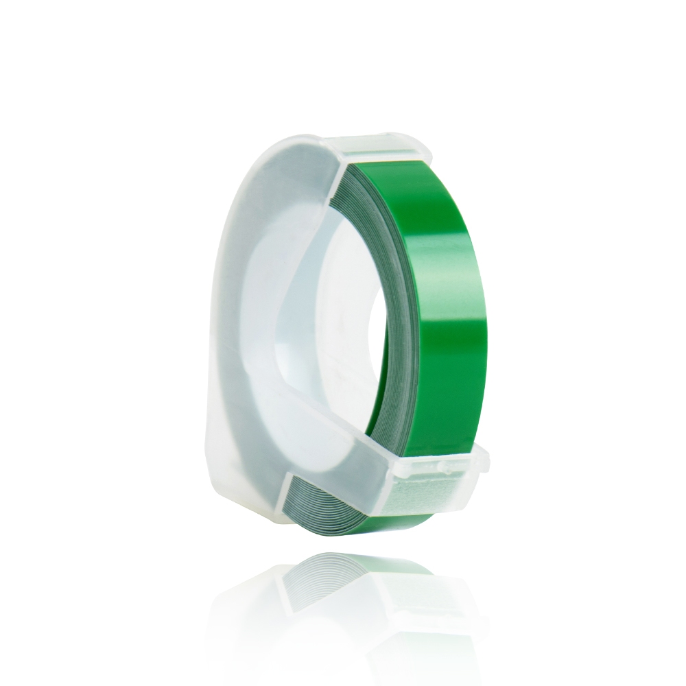 

Green Refill Tape Laber Maker merk Cidy emboss 9mm X 3m