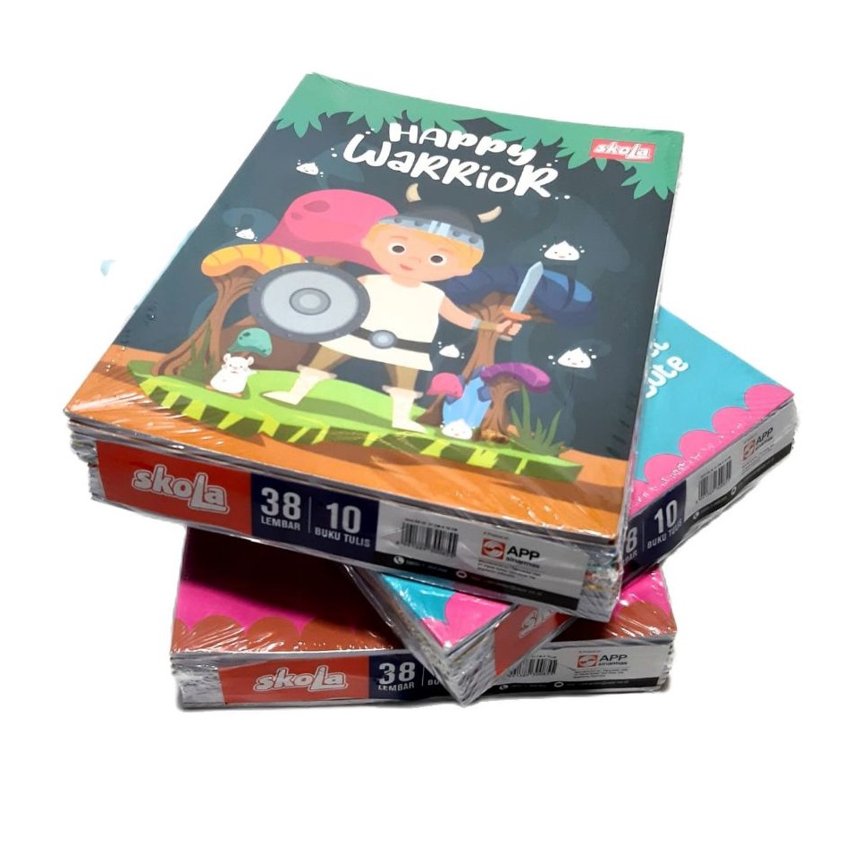 

KODE L1D4 1 PACK 1 BUKU Buku Tulis isi 38 lembar SKOLA By sidu