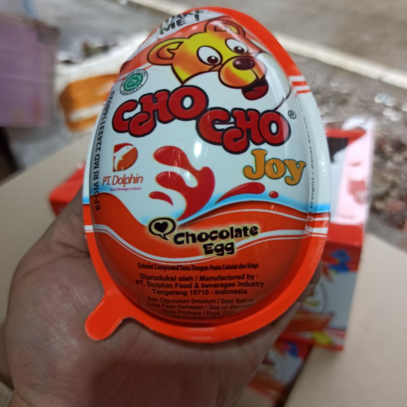 

Cho Cho Chocolate Cokelat Egg Telur Telor Surprise Toy Jumbo