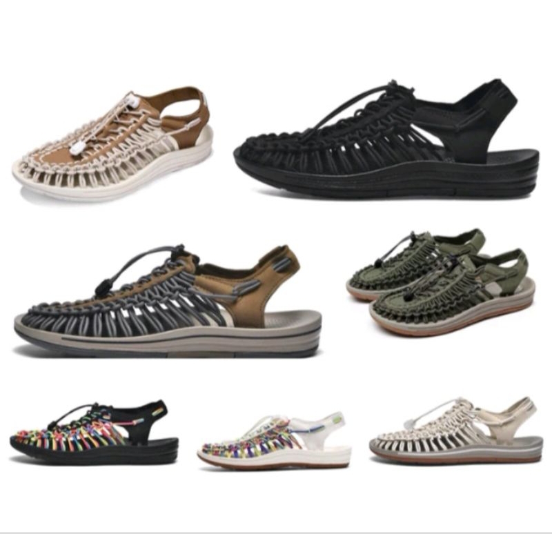 sendal keen - sendal gunung - sendal hiking - sendal waterproof - sendal rajut paracord -sensal outd