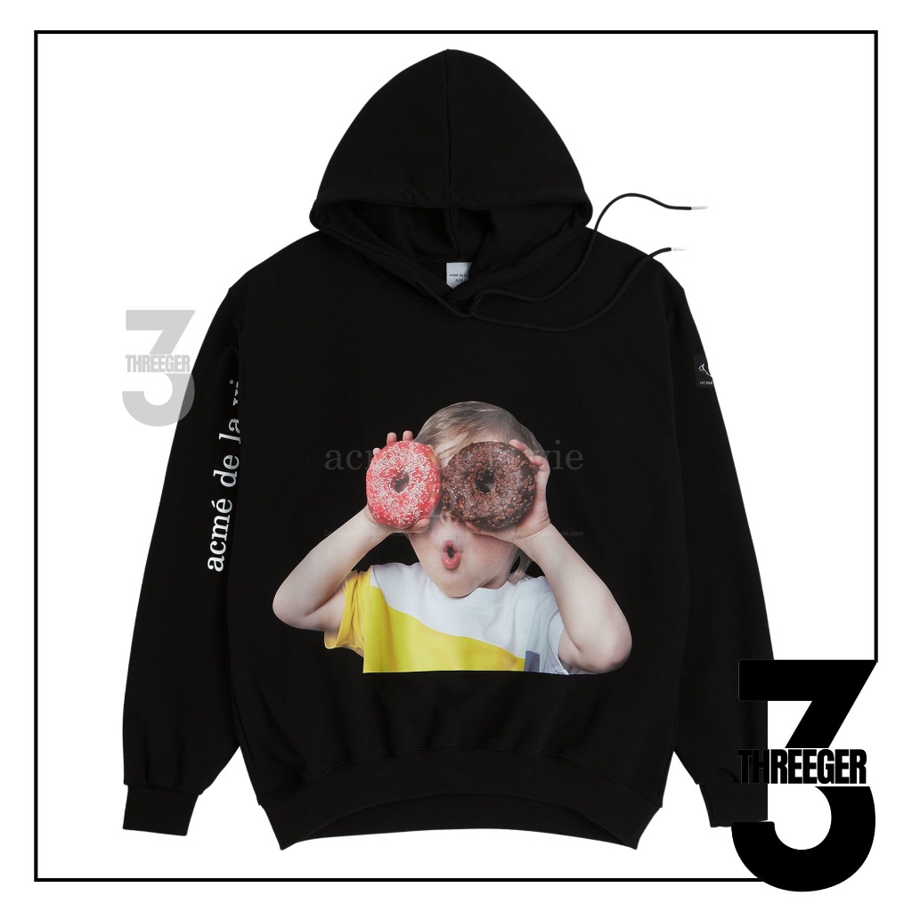 ADLV Baby Face Donut 1 Hoodie Black Original
