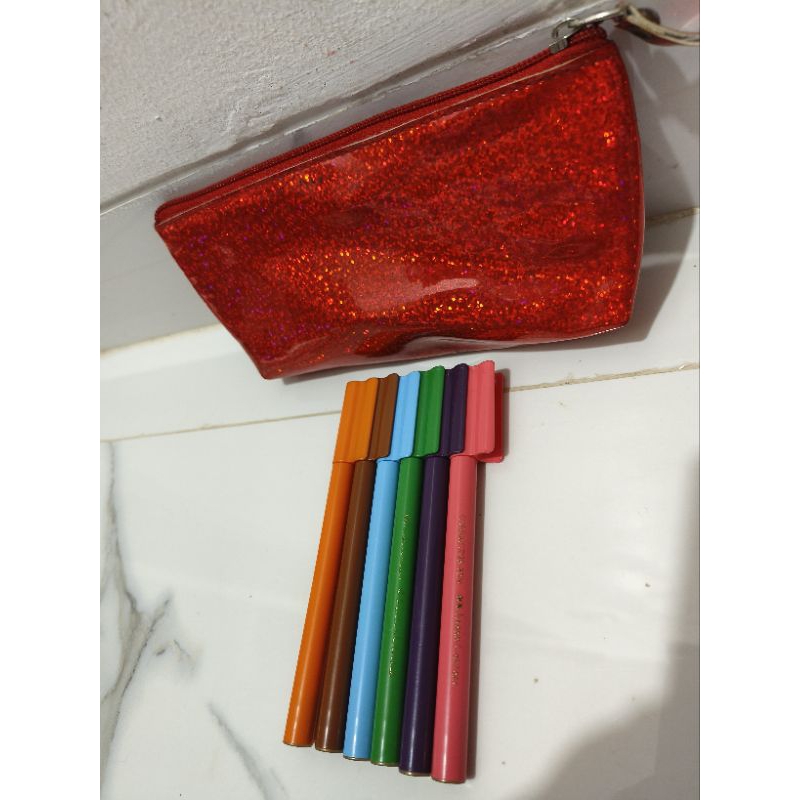 

Tempat pensil + spidol preloved/second/bekas