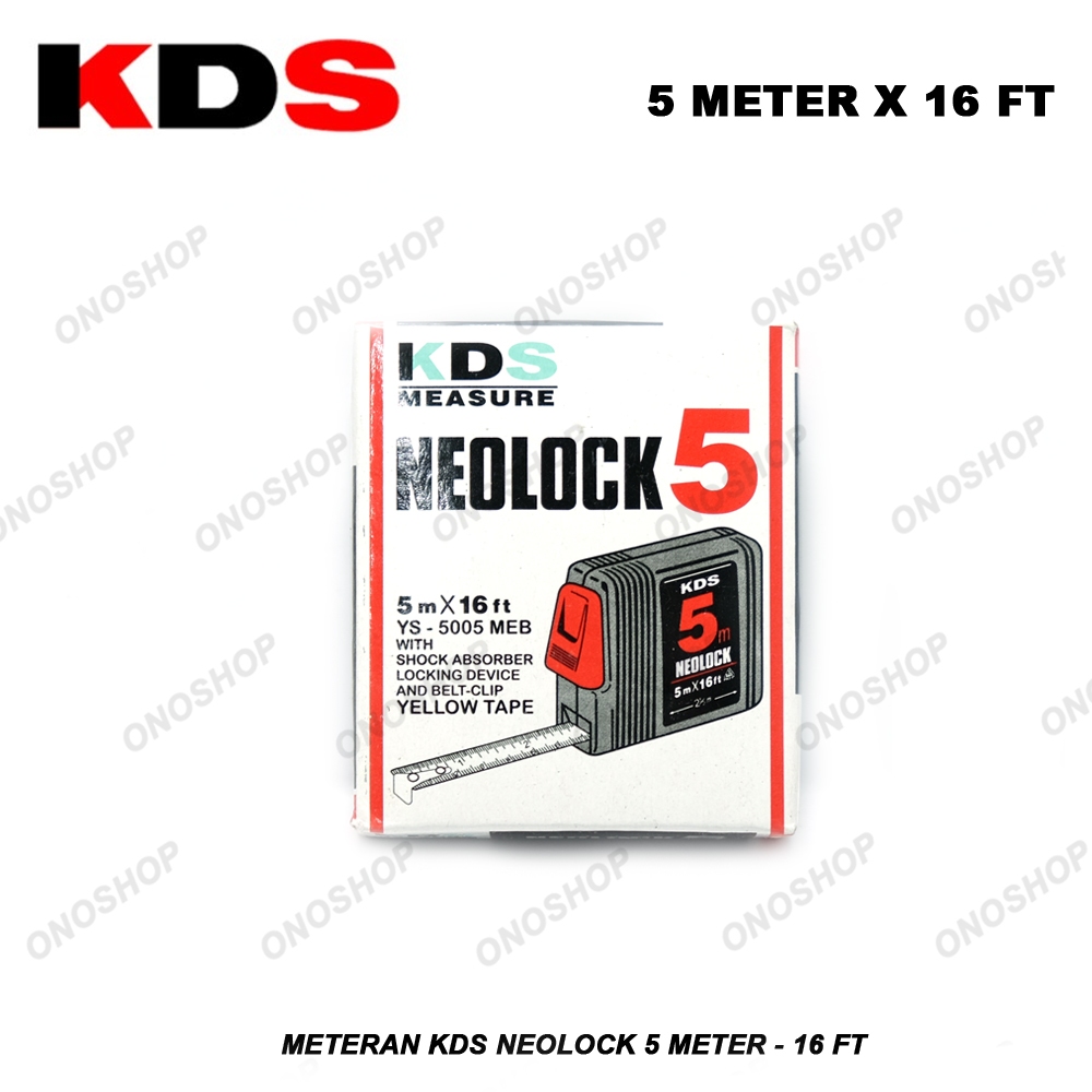 Meteran KDS NEOLOCK 5 Meter - 16 ft