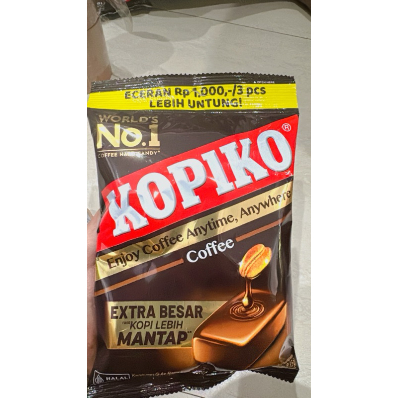 

PERMEN KOPIKO COFFEE BAG ISI 50pc 175g
