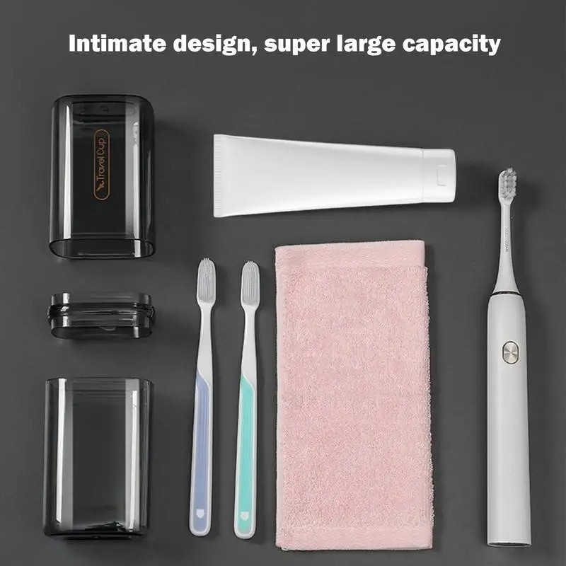 tempat sikat gigi elektrik oral b travel toiletries cup case jw018