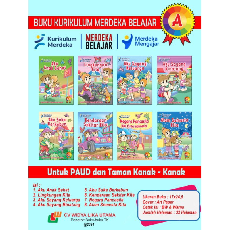 Buku Paket Kumer Untuk TK Dan PAUD