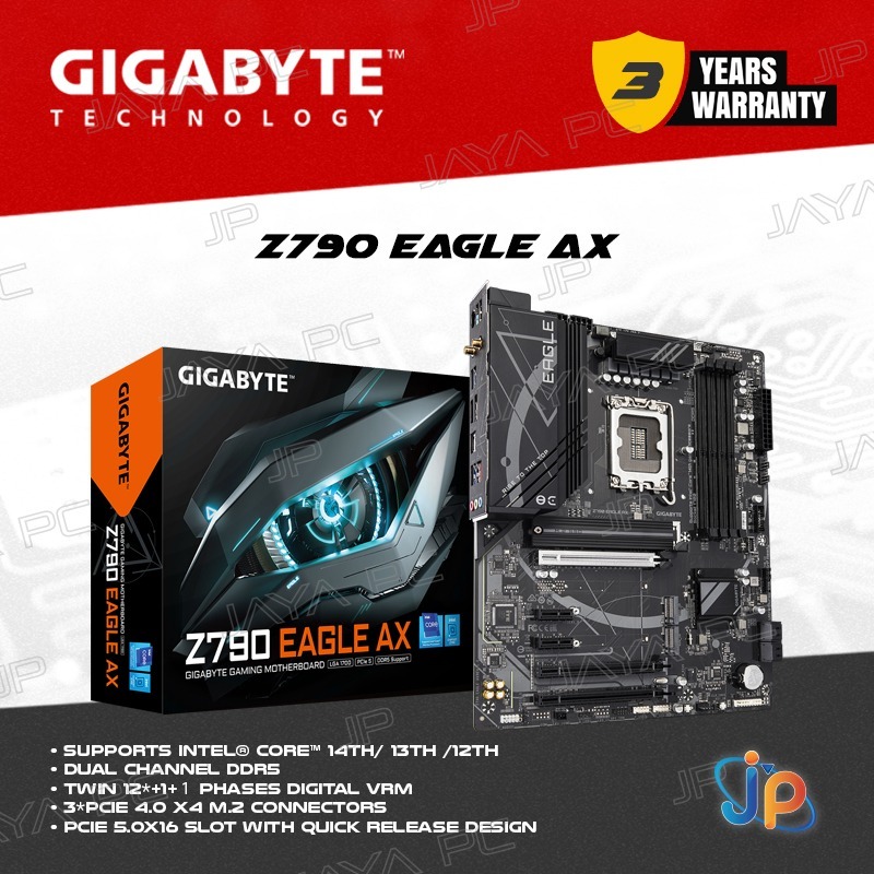 Motherboard Gigabyte Z790 EAGLE AX (LGA1700, Z790, DDR5 , USB3.2, SATA3)