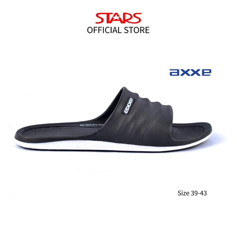 AXXE Sandal  Pria  Thong Inti-21 Hitam Termurah