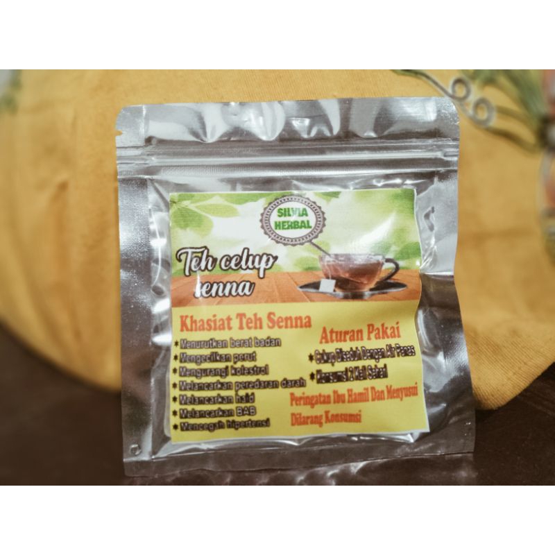 

daun teh senna/jati