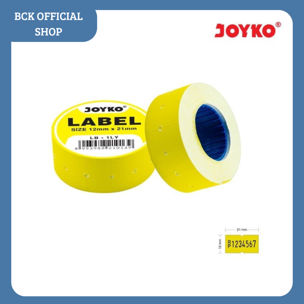 

Price Label / Label Harga Joyko LB-1LY (ROLL)