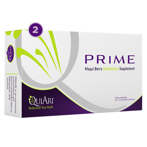 QuiAri Prime Gel Maqui Berry Antioxidant Supplement 1 Box Isi 30