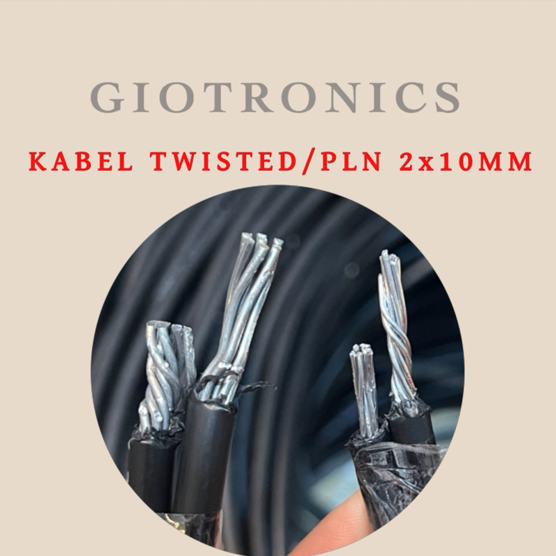 kabel tic twistic / twisted 2x10mm kabel PLN NFA2x