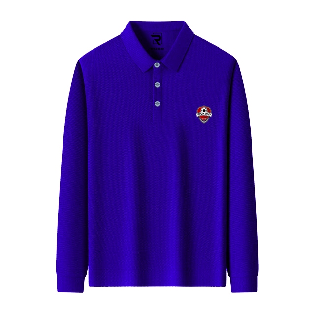 Rizgo - T-Shirt Kaos Polo Kerah Lengan Panjang Rizgo Bal Padi Terkeren Pria Dan Wanita Shirt Quality