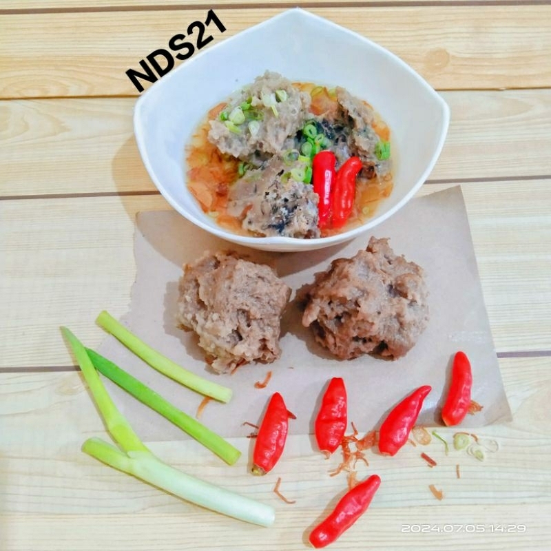 

baso ikan malingping isi 10 kuah bening