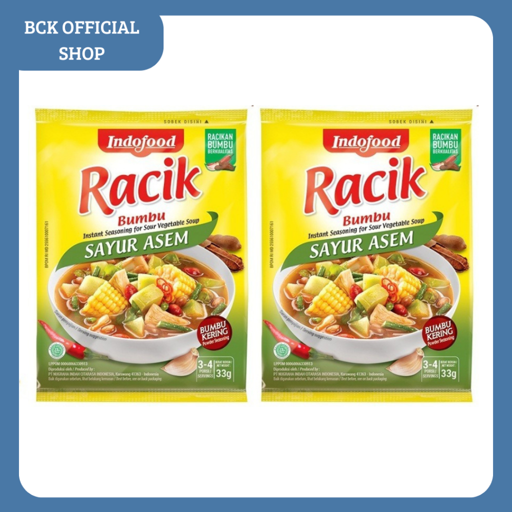 

Indofood Bumbu Racik Sayur Asem 5x33gr