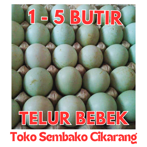 

Telur Bebek Mentah Promo MURAH TOKO SEMBAKO CIKARANG