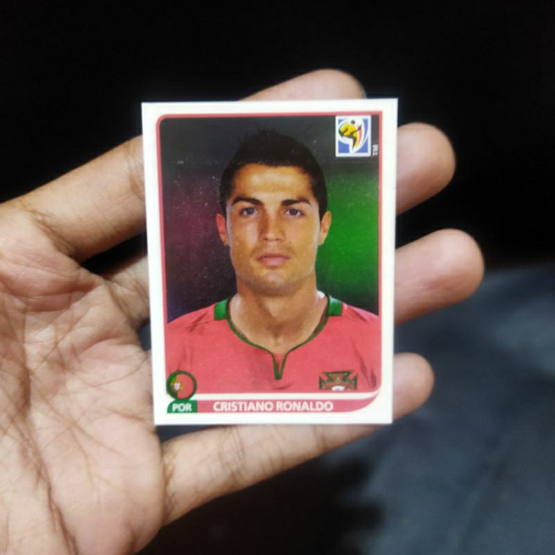 Cristiano Ronaldo CR7 Panini Official Sticker FIFA World Cup 2010 South Africa