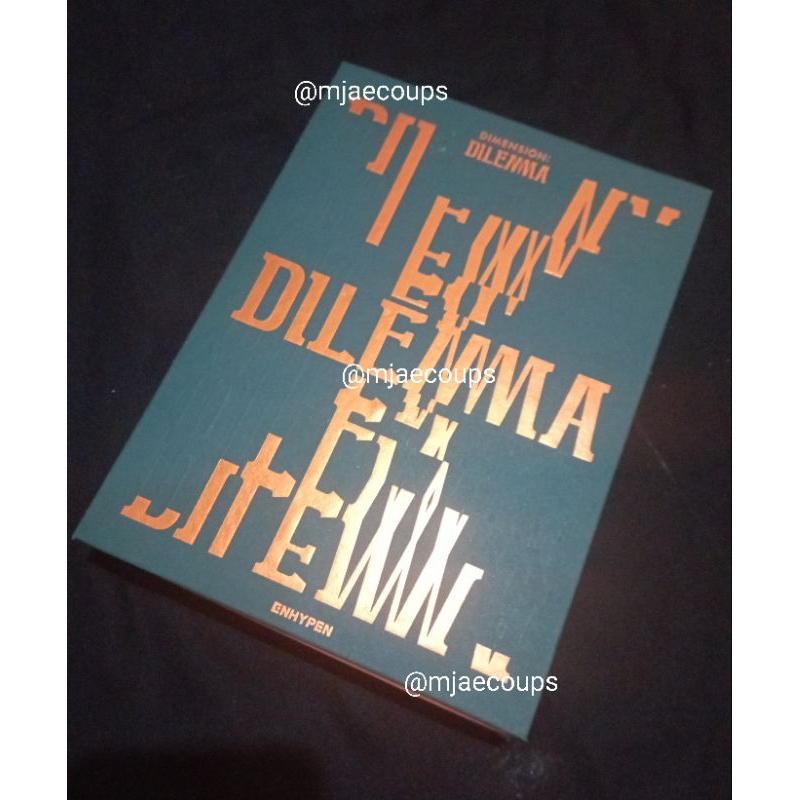 ENHYPEN DIMENSION: DILEMMA ODYSSEUS SVT SEVENTEENTH HEAVEN 5:26 (ONLY ALBUM)