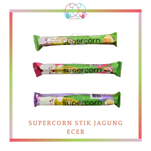 

Supercorn Stik Jagung ECER - Snack/Cemilan Anak Usia 1+