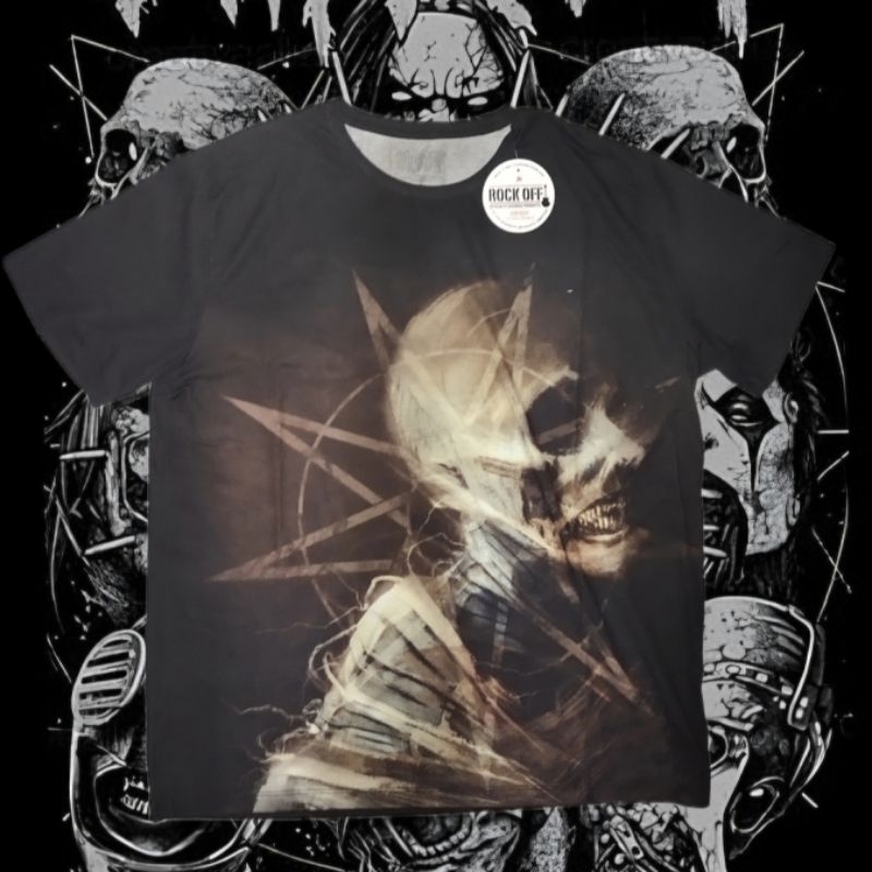 Kaos Band Nu Metal SLIPKNOT AOP Official License