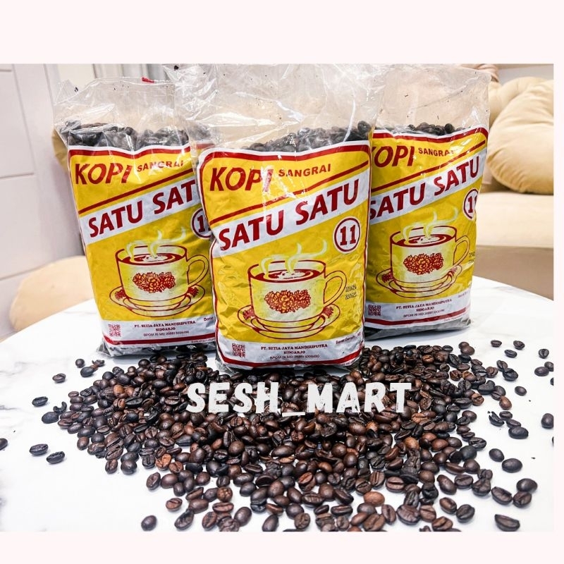 

Kopi Sangrai Satu Satu Berat 500gr - Kopi murni 100% tanpa campuran