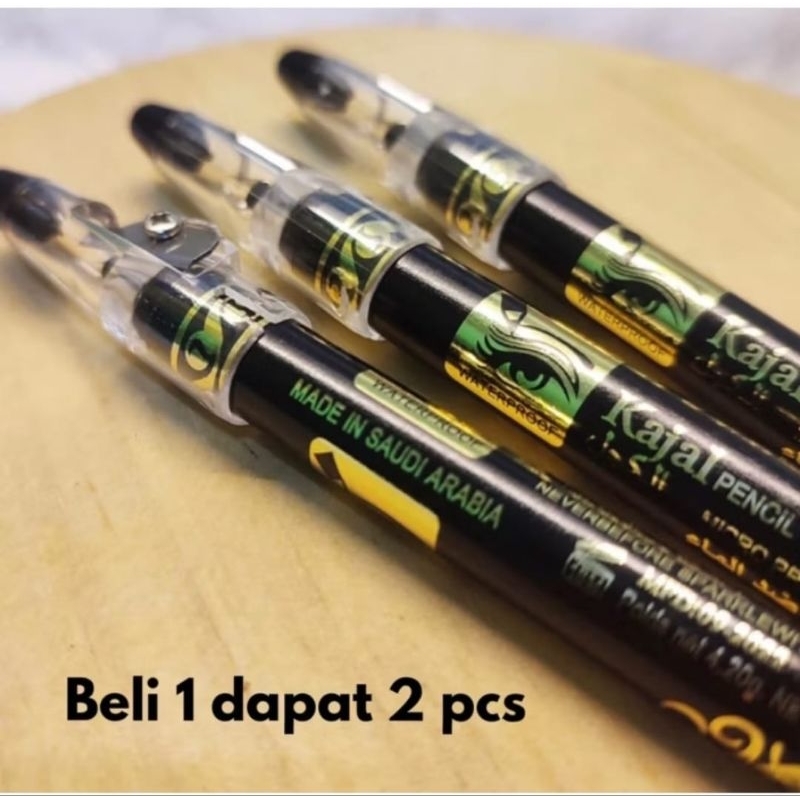 celak milay kajal eyeliner Sunnah waterproof paket hemat beli 1free 1 celak kajal eyeliner Sunnah wa