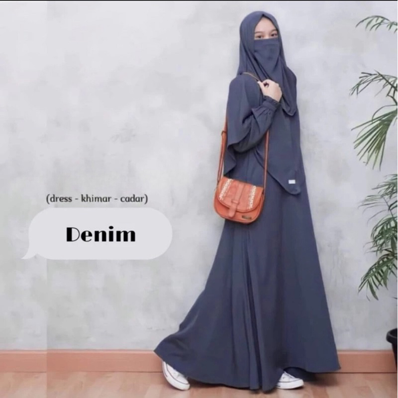 Araya Set ( Gamis + Hijab + Cadar )/EPIC/Gagil/Ninos