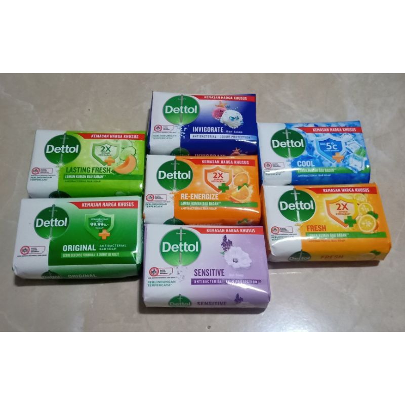 Dettol Sabun Mandi Batang 100gr